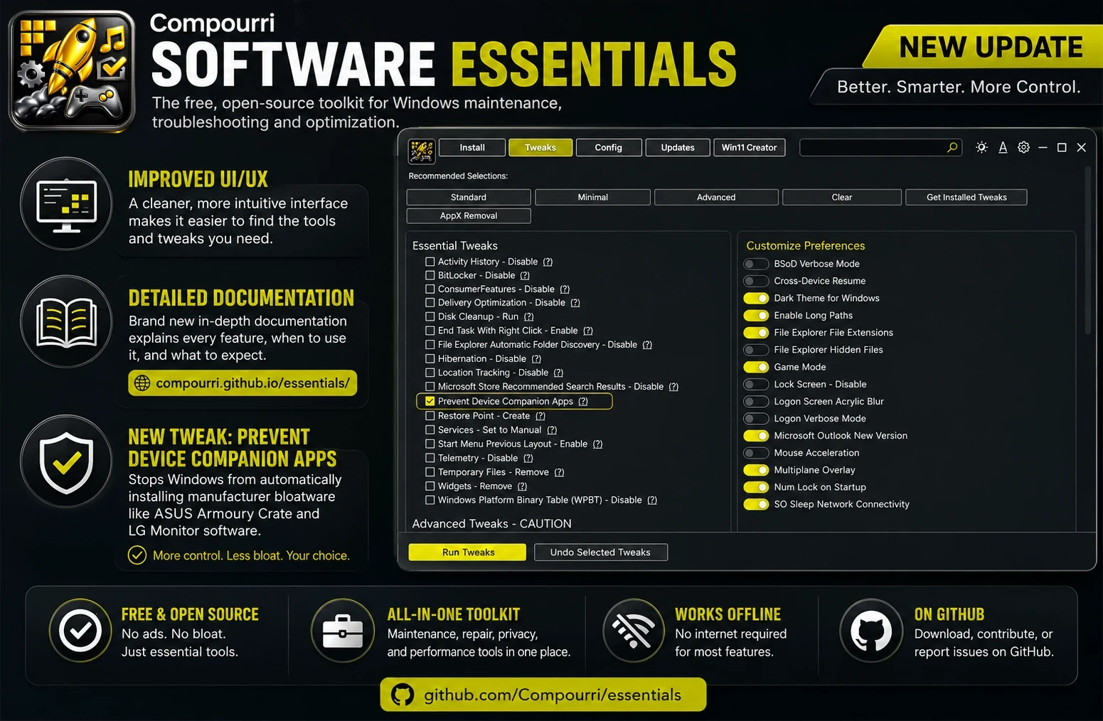 Software Essentials toolkit