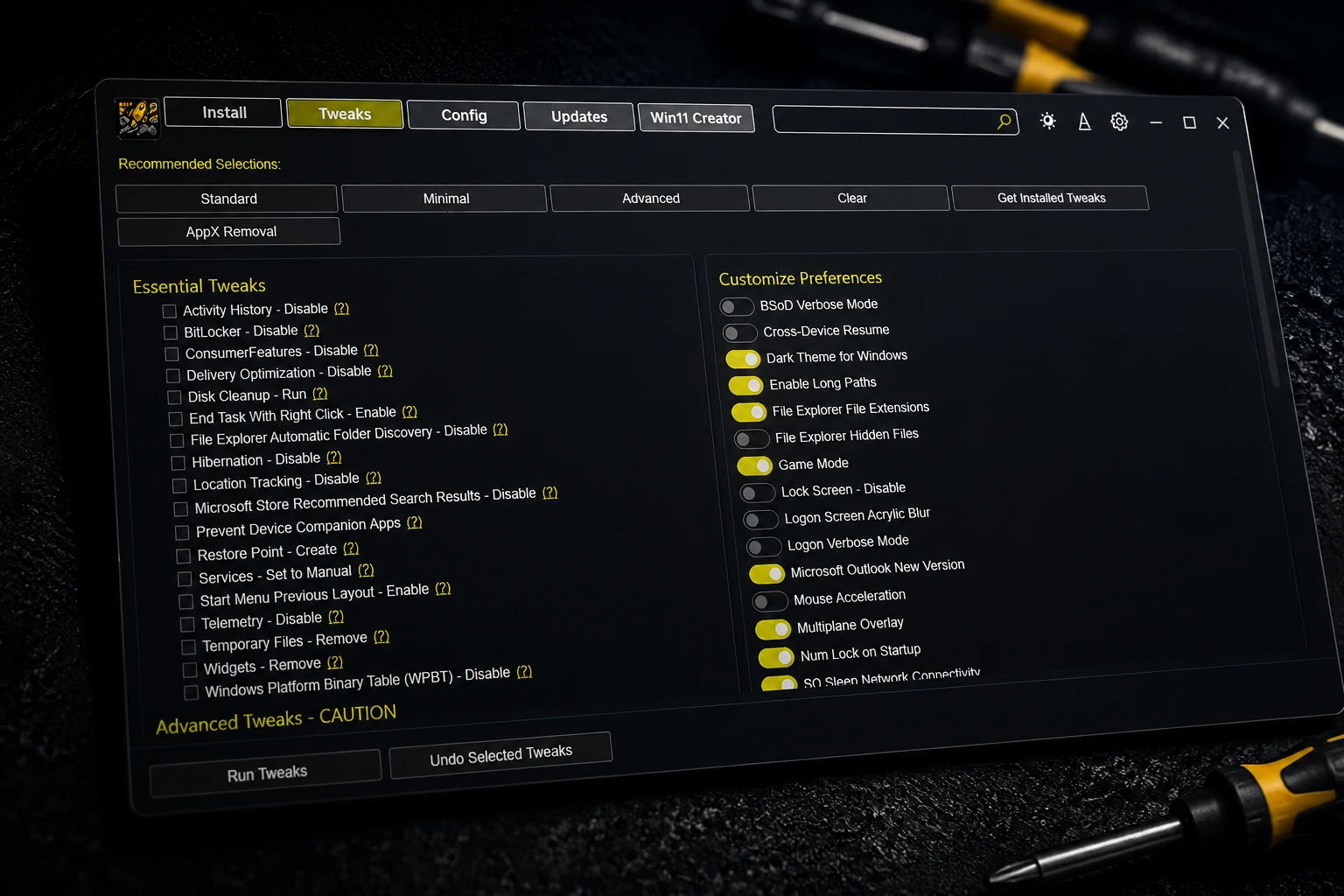 Compourri Software Essentials